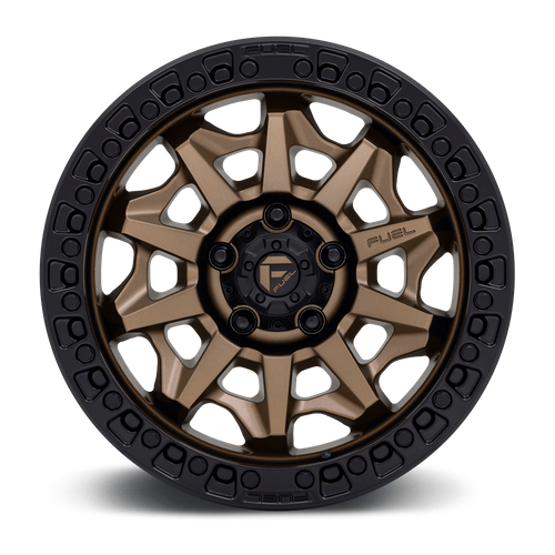 Fuel 1PC D696 COVERT 17x9 Matte Bronze Black Bead Ring 6x135 1mm