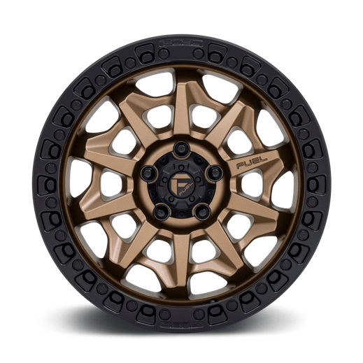 Fuel 1PC D696 COVERT 18x9 Matte Bronze Black Bead Ring 6x135 1mm