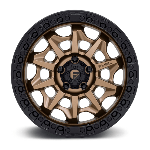 Fuel 1PC D696 COVERT 18x9 Matte Bronze Black Bead Ring 6x135 -12mm