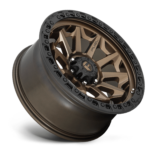 Fuel 1PC D696 COVERT 20x9 Matte Bronze Black Bead Ring 6x135 20mm