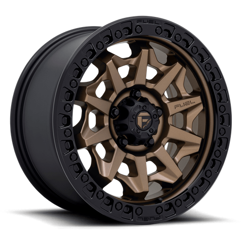 Fuel 1PC D696 COVERT 17x9 Matte Bronze Black Bead Ring 6x135 1mm
