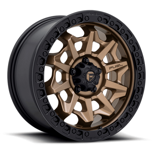 Fuel 1PC D696 COVERT 18x9 Matte Bronze Black Bead Ring 6x135 1mm