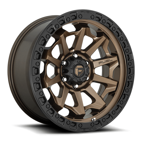 Fuel 1PC D696 COVERT 20x9 Matte Bronze Black Bead Ring 6x135 20mm