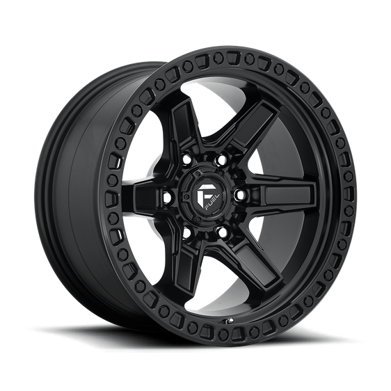 Fuel 1PC D697 KICKER 20x9 Matte Black 6x135 20mm