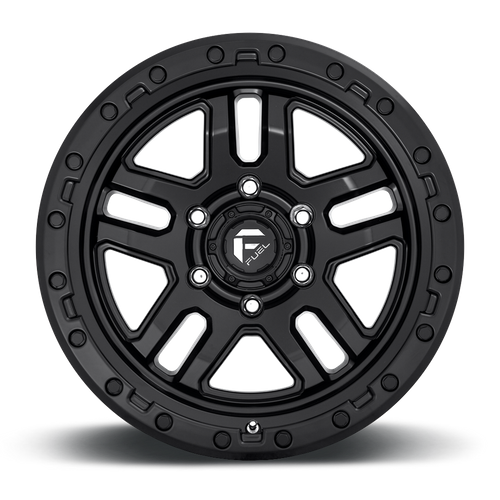 Fuel 1PC D700 AMMO 18x9 Matte Black 6x135 -12mm