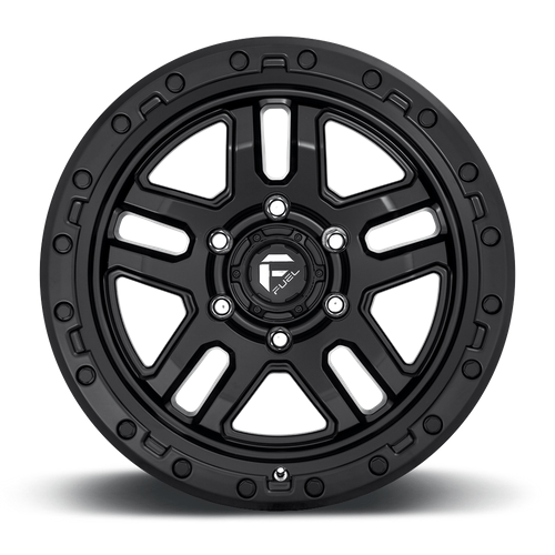 Fuel 1PC D700 AMMO 18x9 Matte Black 6x135 1mm