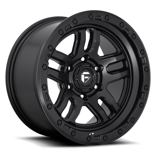 Fuel 1PC D700 AMMO 17x9 Matte Black 6x135 1mm