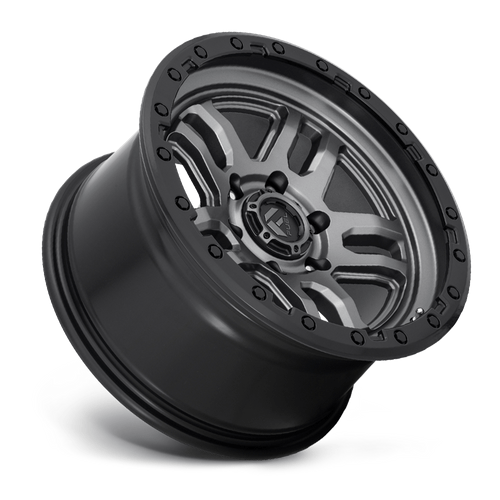 Fuel 1PC D701 AMMO 18x9 Matte Gunmetal Black Bead Ring 6x135 1mm
