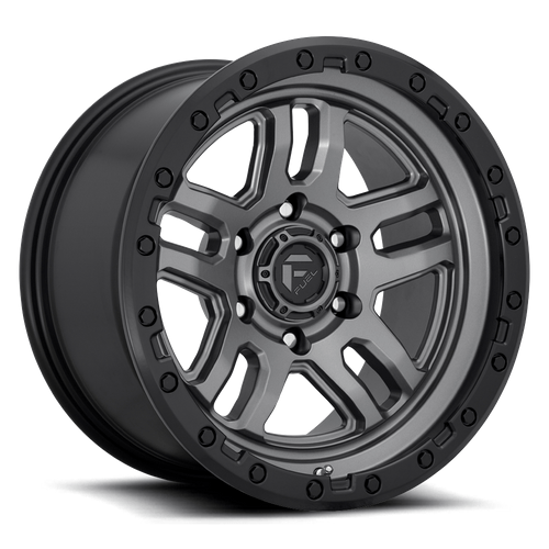 Fuel 1PC D701 AMMO 18x9 Matte Gunmetal Black Bead Ring 6x135 1mm