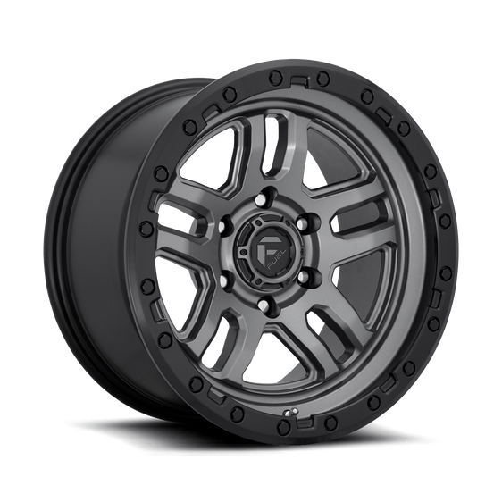 Fuel 1PC D701 AMMO 18x9 Matte Gunmetal Black Bead Ring 6x135 1mm