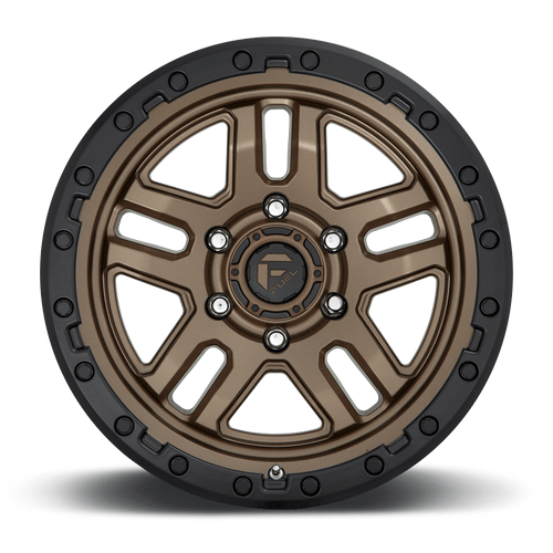 Fuel 1PC D702 AMMO 18x9 Matte Bronze Black Bead Ring 6x135 1mm