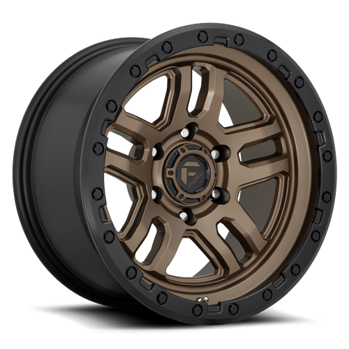 Fuel 1PC D702 AMMO 18x9 Matte Bronze Black Bead Ring 6x135 1mm