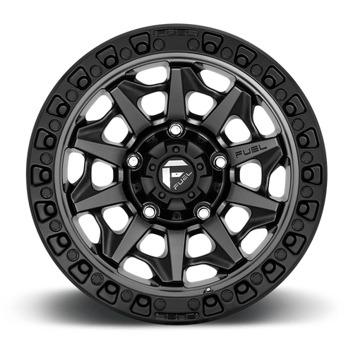 Fuel 1PC D716 COVERT 18x9 Matte Gunmetal Black Bead Ring 6x135 20mm