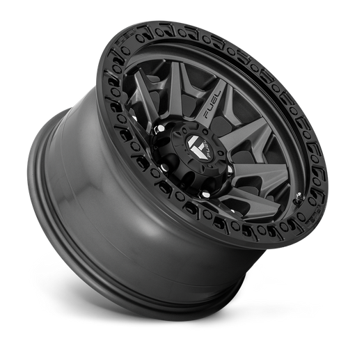 Fuel 1PC D716 COVERT 17x8.5 Matte Gunmetal Black Bead Ring 6x135 14mm