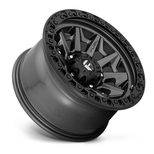 Fuel 1PC D716 COVERT 20x9 Matte Gunmetal Black Bead Ring 6x135 20mm