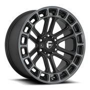 Fuel 1PC D720 HEATER 18x9 Matte Black Ddt Machined 6x135 1mm