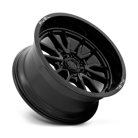 Fuel 1PC D760 CLASH 17x9 Gloss Black 6x135 -12mm