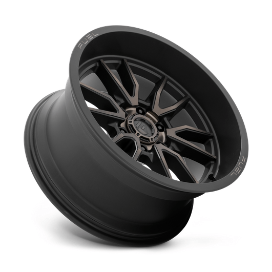 Fuel 1PC D762 CLASH 18x9 Matte Black Double Dark Tint 6x135 -12mm
