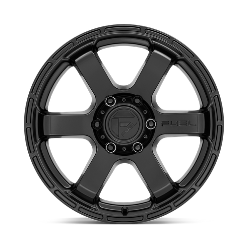 Fuel 1PC D766 RUSH 18x9 Satin Black 6x135 20mm