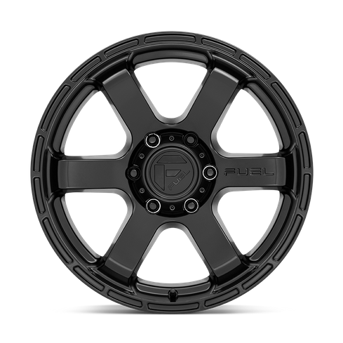 Fuel 1PC D766 RUSH 18x9 Satin Black 6x135 20mm