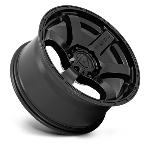 Fuel 1PC D766 RUSH 18x9 Satin Black 6x135 20mm