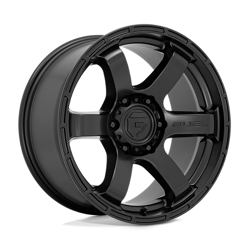 Fuel 1PC D766 RUSH 18x9 Satin Black 6x135 20mm