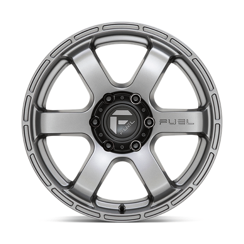 Fuel 1PC D767 RUSH 18x9 Matte Gun Metal 6x135 20mm