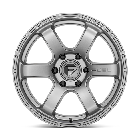 Fuel 1PC D767 RUSH 18x9 Matte Gunmetal 6x135 1mm
