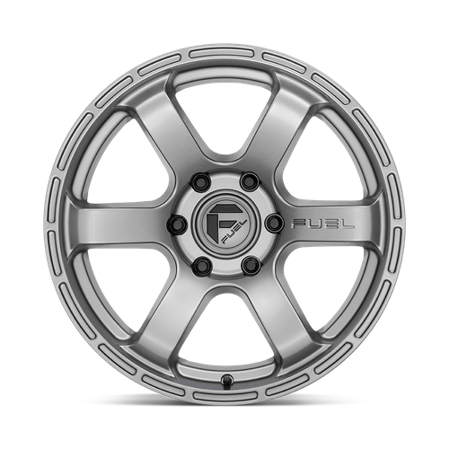 Fuel 1PC D767 RUSH 18x9 Matte Gunmetal 6x135 1mm