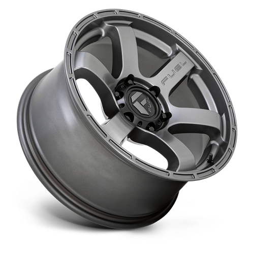 Fuel 1PC D767 RUSH 18x9 Matte Gun Metal 6x135 20mm