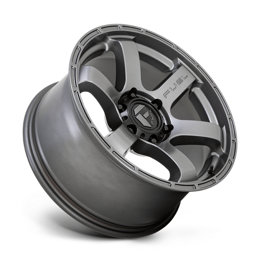 Fuel 1PC D767 RUSH 18x9 Matte Gun Metal 6x135 20mm