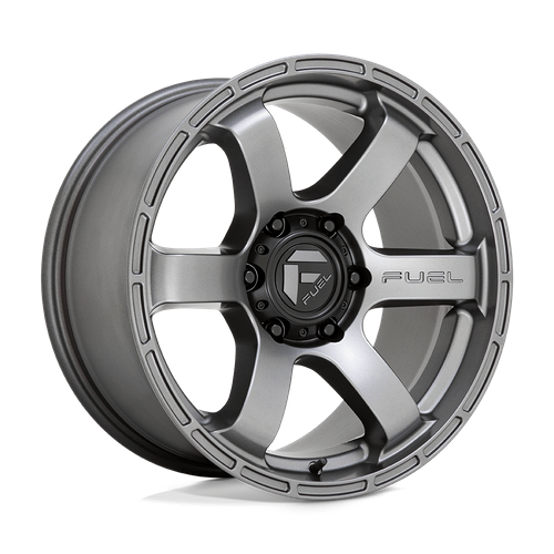 Fuel 1PC D767 RUSH 18x9 Matte Gun Metal 6x135 20mm
