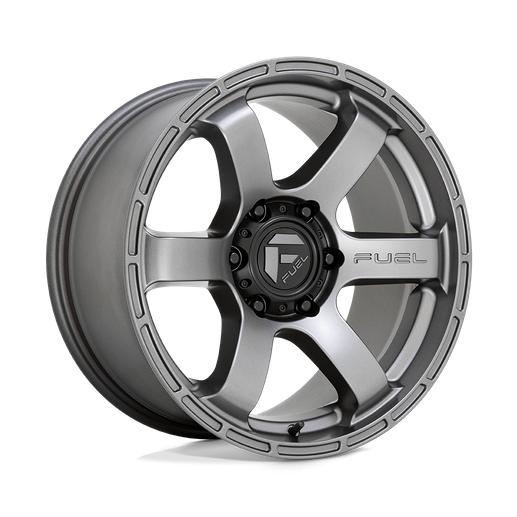 Fuel 1PC D767 RUSH 18x9 Matte Gun Metal 6x135 20mm