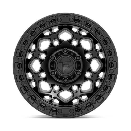 Fuel 1PC D786 UNIT 17x9 Matte Black W/ M-Black Ring 6x135 1mm