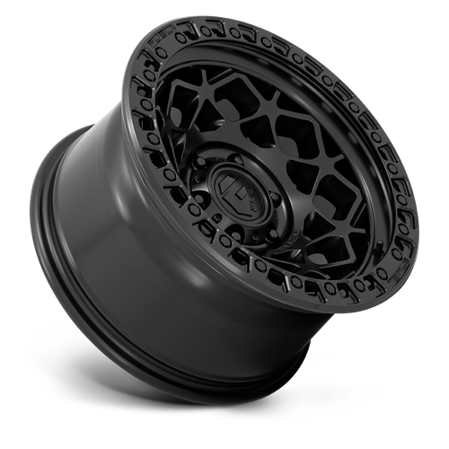 Fuel 1PC D786 UNIT 17x9 Matte Black W/ M-Black Ring 6x135 -12mm