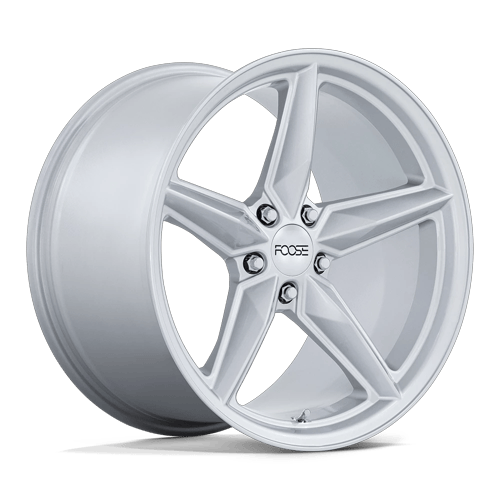 Foose 1PC F174 CF8 19x11 Gloss Silver 5x114.3 50mm