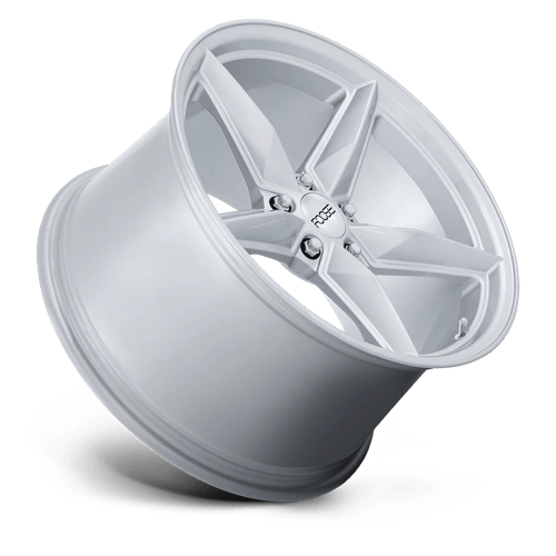 Foose 1PC F174 CF8 20x11 Gloss Silver 5x114.3 50mm