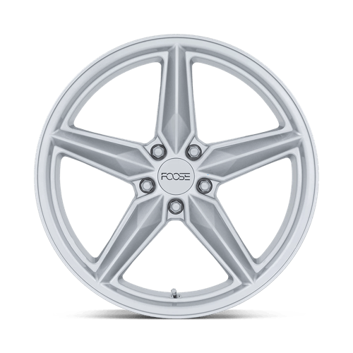 Foose 1PC F174 CF8 20x11 Gloss Silver 5x114.3 50mm