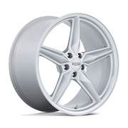 Foose 1PC F174 CF8 20x10 Gloss Silver 5x114.3 35mm