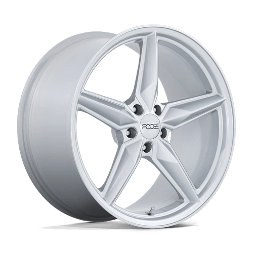 Foose 1PC F174 CF8 20x10 Gloss Silver 5x114.3 35mm