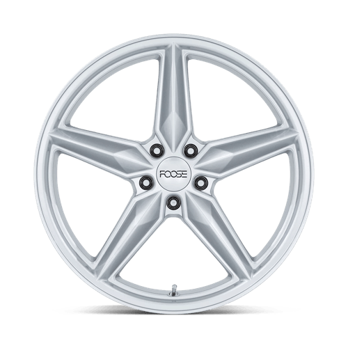 Foose 1PC F174 CF8 20x10 Gloss Silver 5x114.3 35mm