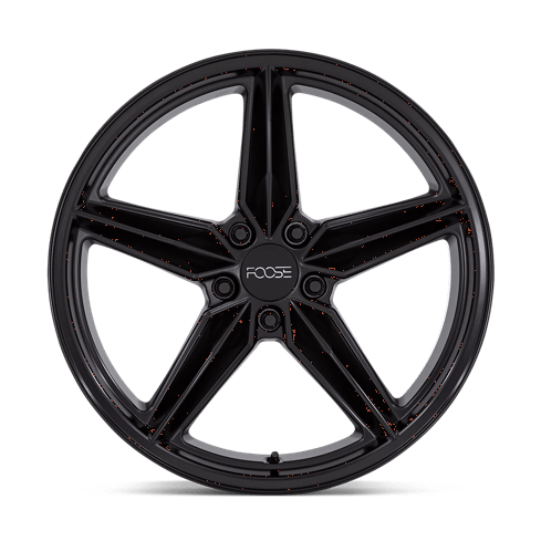 Foose 1PC F175 CF8 19x11 Matte Black 5x114.3 50mm