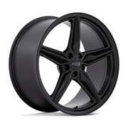 Foose 1PC F175 CF8 20x10 Matte Black 5x114.3 35mm