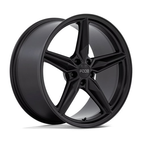 Foose 1PC F175 CF8 20x10 Matte Black 5x114.3 35mm