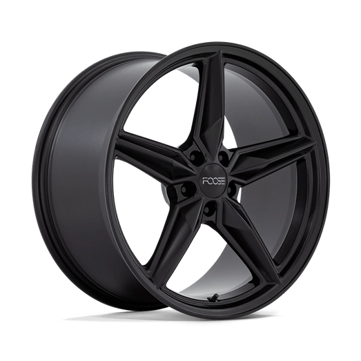 Foose 1PC F175 CF8 20x10 Matte Black 5x114.3 35mm