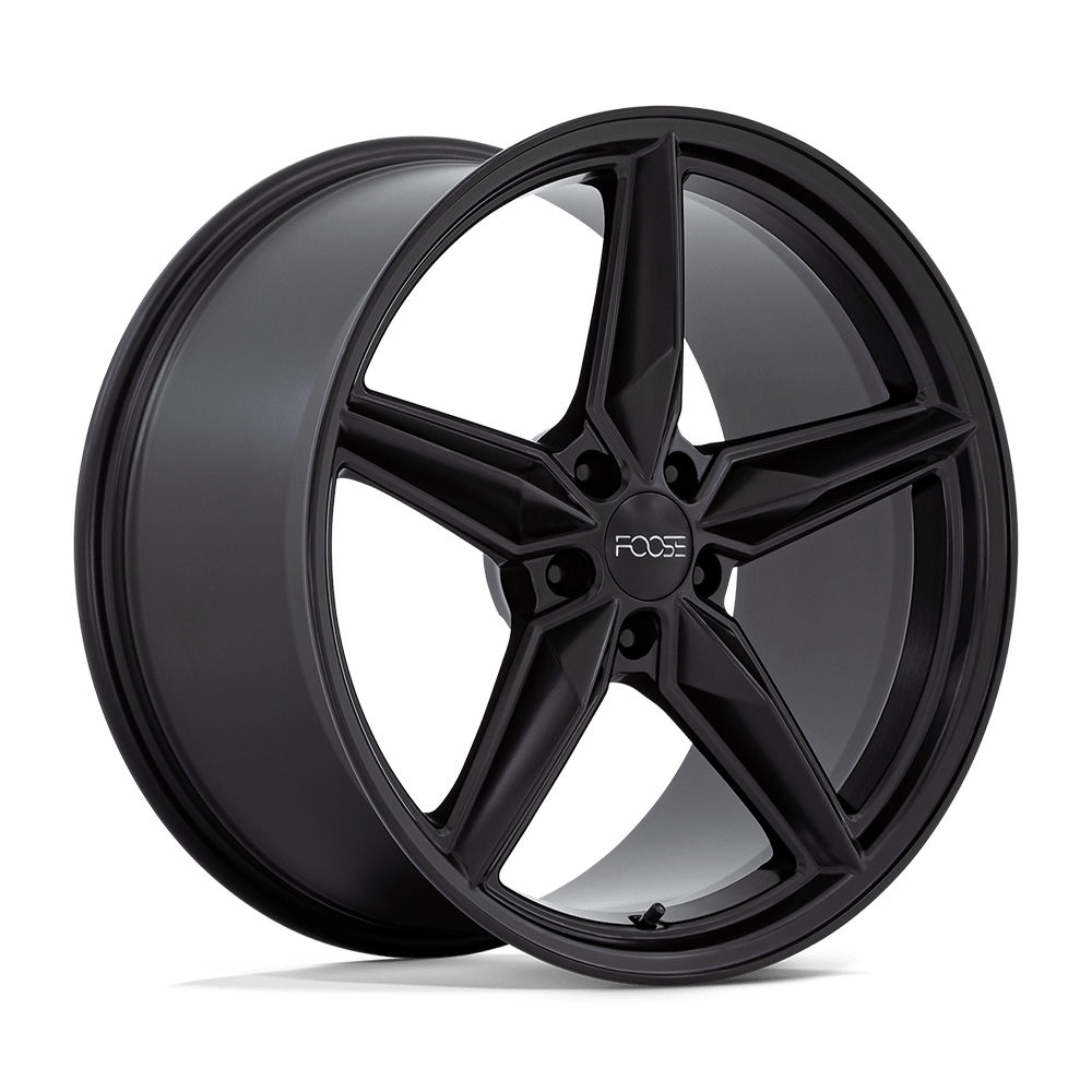 Foose 1PC F175 CF8 20x10 Matte Black 5x114.3 35mm