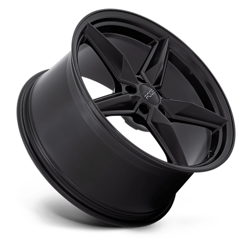 Foose 1PC F175 CF8 20x10 Matte Black 5x114.3 35mm