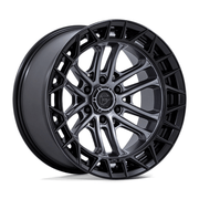 Fuel 1PC FC874 CELSIUS 17x9 Matte Gunmetal W/ M-Blk Lip 6x135 -12mm