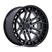 Fuel 1PC FC874 CELSIUS 20x9 Matte Gunmetal W/ M-Blk Lip 6x135 20mm