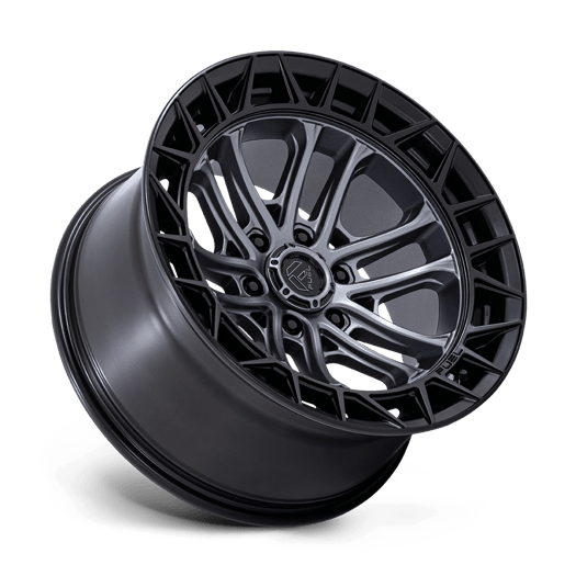Fuel 1PC FC874 CELSIUS 17x9 Matte Gunmetal W/ M-Blk Lip 6x135 -12mm